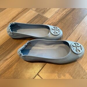 Tory Burch Women's Light Blue Flats size 8